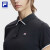 FILA 斐乐女子针织短袖POLO衫2024夏季网球运动透气T恤上衣