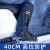 博沃尼克防水防雨户外鞋套高筒防滑防雪加厚耐磨便携男女通用XL码