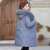 欧麦图（OVMATTU）高端品牌 羽绒服女冬季新款中年修身洋气外套狐狸毛领服加厚收腰 红色 XL(85-105斤)