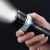 康铭手电筒铝制强光远射家用停电大容量锂电池超亮户外充电式应急灯 3600mAh+铝机身+调焦+h02