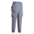 鸣固 夏季降温空调裤工地电焊裤子带风扇防暑工装裤 灰色+5v风扇 3XL
