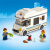 乐高LEGO城市系列野营房车60283 儿童拼装积木190颗 模拟真实户外野营