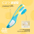 安踏C37+丨运动鞋垫 女子2024新款缓震减压透气跑步弹力舒适跟脚垫 粉色 40码