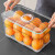 家の物语（KATEI STORY）日本冰箱保鲜盒食品级密封计时收纳盒鸡蛋杂粮厨房多功能收纳神器