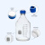 液相色谱流动瓶 GL45多孔盖  流动相瓶 溶剂瓶100/250/500/1000ml 蓝盖瓶 1000ml