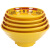塑料日式面碗商用汤粉碗面馆专用密胺仿瓷螺蛳粉拌面馄饨麻辣烫碗 红色 75英寸 富贵竹升级/加厚款