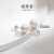 南珠宫伴缘 925银淡水珍珠耳环大颗粒耳钉 C-E008SD-Y 9.0-10.0mm