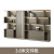 丘诺翰居（CUNOHVRG）办公室文件柜木质展示板式隔断老板背景柜组合收纳储物收纳书柜子 1.2米文件柜