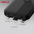 爱沃可（iWALK） 充电宝PD快充星自带线适用iPhone华为小米三苹果商务礼品便携超薄移动电源 黑色（10000毫安）