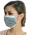 劳保佳 活性炭口罩 一次性防尘口罩 加厚透气防护口罩 灰色亚光 50片 独立包装