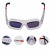 添新焊友 电焊眼镜 升级版自动变光太阳能焊工保护眼镜 白色【送30片保护镜片】