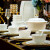 洛威碗碟套装现代中式简约碗盘组合高档陶瓷餐具芳华72头（可微波）