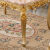 银拱门欧式餐桌家用实木餐桌椅组合小户型别墅大理石长方形吃饭桌子美式 1.2米 单餐桌(象牙白)