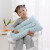 南极人（NanJiren）儿童枕头婴儿豆豆枕芯幼儿园宝宝2-10岁双面可用四季通用可水洗  豆豆枕 蓝鸭子 30*50CM 一只装