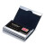 丹麦Vanlemn梵勒男士牛皮名片盒简约不锈钢创意大容量商务名片夹女士防盗刷卡包定制logo 粉色常规款