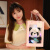 欧因可爱大熊猫公仔毛绒玩具中国熊猫玩偶布娃娃女生情人节儿童礼物 背包熊猫（带吊牌标签） 42厘米