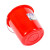 安大侠【18L无盖款】塑料手提水桶红色圆形储水桶大小水桶不带盖子耐摔