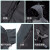 南极人户外冲锋衣裤套装男三合一透气保暖登山服 黑色衣+灰色裤(80953+16809) XL
