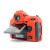 早行客（earlymen） 适用尼康D800D800E D810相机套单反相机保护套硅胶套相机防护壳 D800 D800E红色