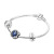 送女友 PANDORA 潘多拉 蓝色星辰银色创意DIY串珠手链 送女友礼物 PDL0344-17