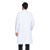 劳博士 白大褂 女XL纽扣袖 工作服学校化学实验室服护士服药店工装白色 TZ-022