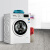 博世（BOSCH） 6.2公斤 变频 滚筒洗衣机 低噪音薄款 一键快洗 LED显示 白色 XQG62-WLK202C01W