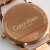 CK卡文克莱（CalvinKlein）手表 DAINTY系列 玫瑰金条纹刻度石英女士腕表K7L23646