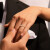 DR求婚钻戒 BELIEVE系列经典款雪吻 结婚礼物钻石戒指女WJ0100 TOP5分H色SI1【少量现货+礼盒】