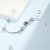 送女友 PANDORA 潘多拉 蓝色星辰银色创意DIY串珠手链 送女友礼物 PDL0344-17