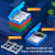 麦沃（MAIWO） 硬盘保护盒收纳 2.5/3.5英寸SATA/SAS/IDE/U.2固态盘收纳可选台式机笔记本带标签防潮防震 收纳2.5或3.5英寸硬盘 （KB03蓝色1个装）