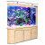 欧庭鱼缸水族箱 生态玻璃家用客厅生态大型订制底过滤 金鱼缸隔断屏风 1.2米长侧滤