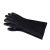 双安 耐油手套 39CM加长型丁腈橡胶防油手套 黑色 可定制