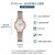 全球购 浪琴Longines瑞士手表 博雅系列 自动机械钢带女表L4.309.5.87.7
