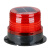 仟特 磁吸充电式太阳能警示灯 工程叉车磁铁吸顶夜间施工提示LED频闪信号灯 红色