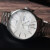 西铁城（CITIZEN）男士手表 全自动机械系列 时尚商务男表 新款腕表 生日礼物 NH8350-83A 白盘钢带