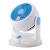 爱丽思(IRIS)日本电风扇空气对流扇台扇家用摇头小风扇通风换气扇PCF-HD15CA 蓝色