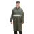 坚冠 加厚反光型涤丝纺 非一次性雨衣  Ace-104934-军绿色-均码