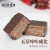 如胜ROSHEN 洛克华夫威化饼干巧克力和牛奶口味乌克兰进口休闲零食 巧克力口味 500g-1袋