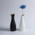 木丁丁 创意简约小花瓶轻奢陶瓷工艺品摆件玄关家居装饰花器 小猫（黑色0.4kg）