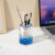 木丁丁 笔筒摆件高颜值办公室书房桌面创意收纳送学生儿童实用礼物 宇航员液体流沙笔筒