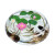 顺富美（SHUNFUMEI）水培玻璃花瓶透明碗莲荷花铜钱草盆缸养睡莲的专用花盆鱼缸植物器 2个小号肚径15厘米 加厚材质
