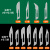 铸固 手术刀片 实验室用标本制作工具碳钢材质特尖刀独立包装 23号【50片】 
