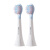 舒客舒克儿童电动牙刷头 T21-适用B32s替换刷头-蓝色 全效清洁专业防蛀软毛护龈2支装 母亲节礼物