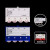 SITOO斯图磁性仓库卡标签库存卡磁铁计数标牌强磁仓库标识牌磁性贴货架物资标签牌 3齿轮55*75mm 蓝色10个