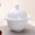 斯凯绨（Sky Top）炖盅陶瓷带盖汤碗隔水鱼翅燕窝鲍鱼煲炖汤盅家用骨瓷纯白6号炖盅