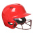 Arcosports棒球头盔打击头盔双耳棒球头盔戴面具防护罩护头护脸棒球帽成人青少年儿童 XS