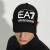 阿玛尼（Emporio Armani）ARMANI EA7 阿玛尼 男女通用棉质徽标印花鸭舌棒球帽子z 黑色A05