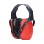 霍尼韦尔（Honeywell）1010421 Mach1红色经济型头戴式隔音降噪耳罩NRR18降噪音1副