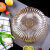 瓷工巧匠 简约玻璃水果盘果斗糖果干果篮创意零食沙拉碗 创意六角玻璃果盘