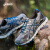 亚瑟士ASICS透气越野跑步鞋男运动鞋 GEL-SCRAM T6K2N-9690 银色/深蓝色 41.5